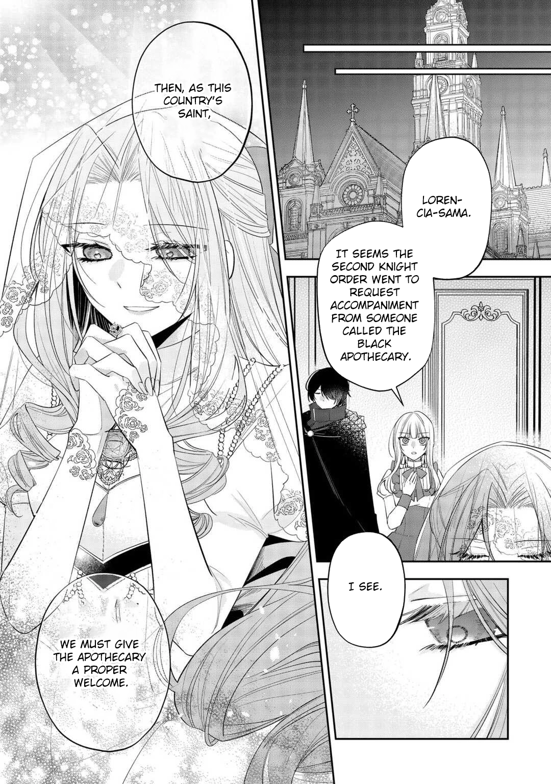 The Saint Executed in Her Past Life, Now Known as the Black Apothecary Chapter 1 Page 38